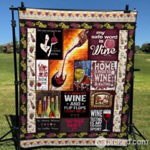 Wine Me Up Quilt Blanket Yct8  Quilt